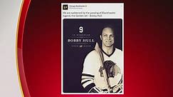 Blackhawks' all-time leading goal scorer Bobby Hull dies at 84.