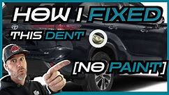 How to Paintless Dent Repair a Quarter Panel Dent