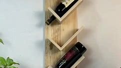 Wood working - make a wine rack ! #woodworking #woodworker #wine #winerack | CTOOM