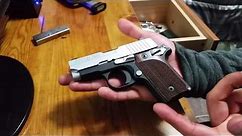 SIG P238 quick view and disassembly/assembly