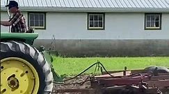 John Deere 720 disking #johndeere #farming #history