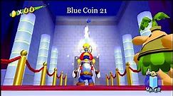 Super Mario Sunshine - Sirena Beach: All 30 Blue Coins