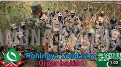 Rohingya solidarity organization RSO mujahid Nice Tarana like commander Sears