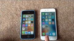 iPhone 5c Vs IPhone 6s comparison