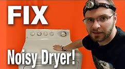 Dryer Making Loud Noise - Repair GE Bearing Slide