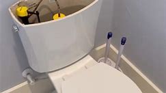 Repairing a toilet that was leaking and making a squealing sound #repair #toilet #plumbing #plumber #le | Fadrian Ward