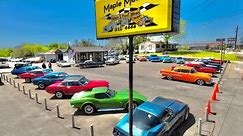 American Classic Muscle Car Inventory Update Lot Walk Maple Motors 4/17/23 USA Old Rides For Sale