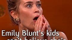 Emily Blunt On Her Kids Seeing Her As Mary Poppins | The Graham Norton Show