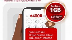 Vodafone Sim Re-registration