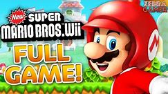 New Super Mario Bros. Wii Full Game Walkthrough!
