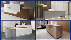 Reception Desk Table Design 2022 || Modern Office Desk Table