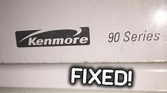 Fixed Kenmore 90 dryer. NO HEAT - Thermal Fuse!