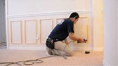 How to Install Chair Rail and Picture Frame Moulding