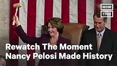 Remember When: Nancy Pelosi Became First Woman Speaker of The House | NowThis