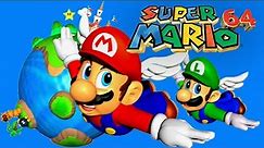 Super Mario 64 2-Player - 100% Full Game Walkthrough