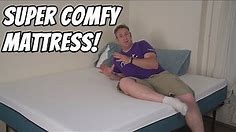 This queen sized mattress with memory foam is super comfortable!