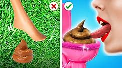 100 Toilet Hacks & Gadgets You Need To Know! Smart DIY Ideas, Funny Bathroom Situations by Zoom Zoom
