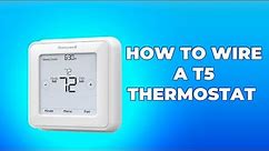 How To Wire A Honeywell T5 Thermostat