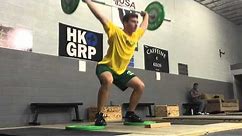 DELTA Weightlifting: Snatch onto Plates