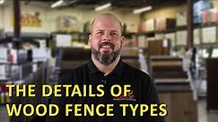 The Details of Wood Fence Types