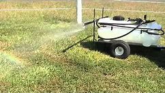 15 Gallon Trailer Sprayer with 7 Foot Boom - Master Manufacturing