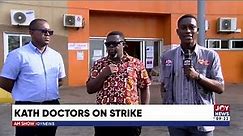 KATH Doctors on strike: Doctors protest forceful ejection from the hospital's accommodation