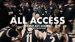 Wake Forest Basketball All-Access Boston College Trip