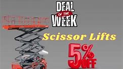 Discover unbeatable savings this week at #MyToolRental! Elevate your projects with 5% off on all scissor lifts. Don't miss out - use code 'Scissor1224' at checkout. 🏗️ #DealOfTheWeek #ScissorLiftSpecial #BrooklynNY