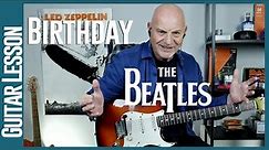 The Beatles - Birthday - Guitar Lesson