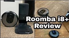 iRobot Roomba i8+ Review Demo & Maintenance Tips - i8 Improved i7 Plus Robot Vacuum