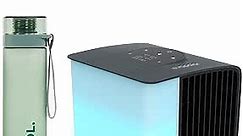 Evapolar evaSMART Personal Evaporative Air Cooler (Grey) and Free Leak Proof Water evaBottle