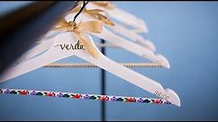 DIY Personalized Wedding Hangers