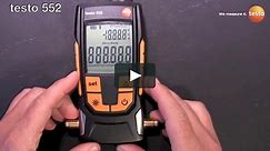 Testo 552 Digital Vacuum Gauge Overview