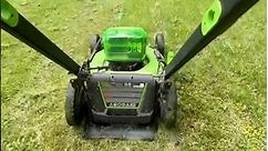 Fix underpowered lawn mower and increase battery life