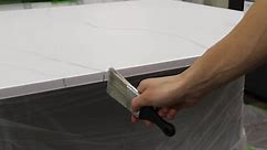 Giani Carrara White Marble Countertop Paint Kit FG-MB WHTEP KIT