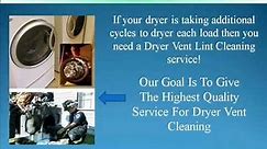 Dryer Vent Lint Cleaning