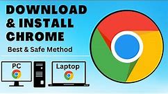 How to Download Google Chrome on Windows 10/11 - (PC & laptop) 2023