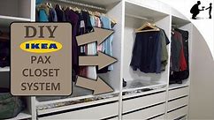 DIY: Custom Closet Using Ikea Pax System