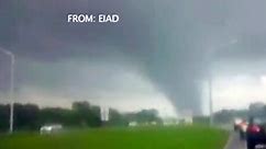 NYC tornado caught on camera