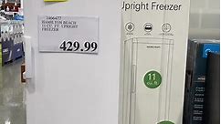 7 drawer upright freezer at Costco! I love this thing! #costco #costcoguide #freezerorganization