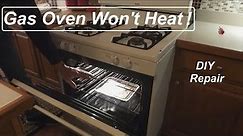 Gas Oven Won't Heat - How to Diagnose, Test & Repair - F1 Code