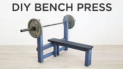DIY Bench Press | How to make a weight bench