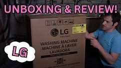 First Look: LG WM3400CW Unboxing and taking it Apart!