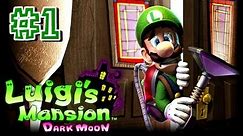 Luigi's Mansion Dark Moon 3DS - (1080p) Part 1 - A-1 Poltergust 5000 (1/2)