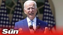 Biden gaffes AGAIN as he twice calls ATF the AFT in landmark gun control speech