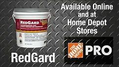 RedGard Waterproofing and Crack Prevention Membrane for Pros - The Home Depot