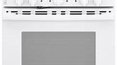 GE ADA 30-Inch Electric Radiant Cooktop in White - JB480DTWW