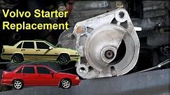 How to replace your starter replacement, Volvo 850, S70, V70, XC70 - Auto Repair Series
