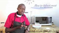 How to Defrost Meat using a Microwave Oven(HD)