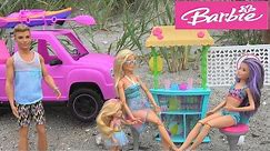 Barbie and Ken on the Beach Story with Barbie Sisters Chelsea and Skipper: Swimming with Mermaids